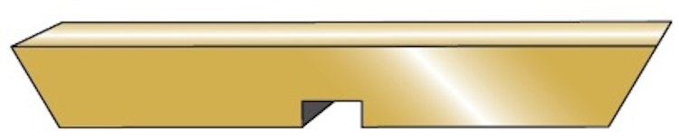 T&J Einzelreiter für Pergola 9 x 4,5 x 65 cm