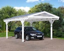 Vorschaubild Skan Holz Westerwald Design Doppelcarport aus Leimholz Breite 570 cm