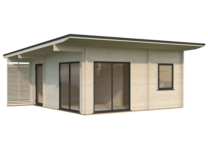 Palmako Ferienhaus Cecilia 27,2 m² Slide Plus - 70 mm