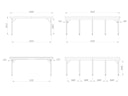 Vorschaubild Palmako Carport Karl 40,6 m²