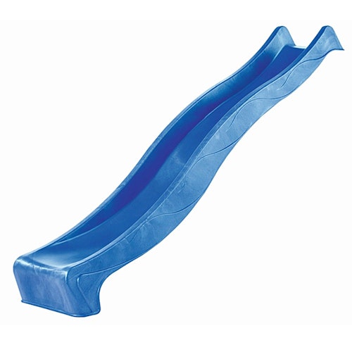 Akubi Kinderspielhaus Kinderspielgerät Benjamin inkl. Wellenrutsche und Netzrampe (Set B)