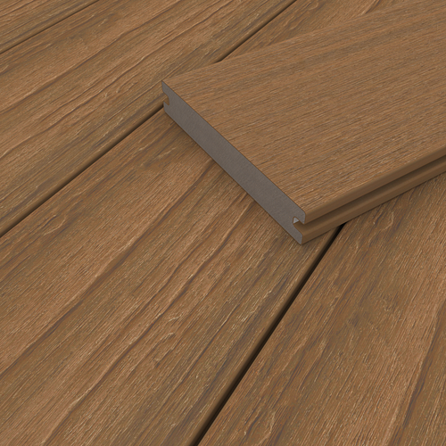 NewTechWood Deluxe Vintage WPC-Terrassendiele Massiv Teak  23 x 138 mm