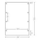 Vorschaubild Skan Holz Caravan-Carport Friesland 397x555 cm mit erhöhter Einfahrt