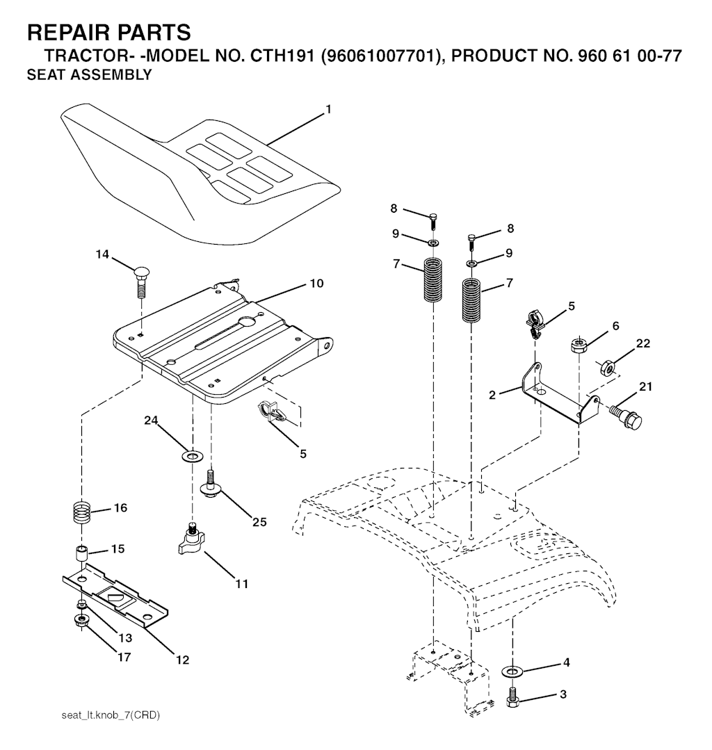 Explosionszeichnung Ersatzteile