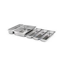 höfats FIRE KITCHEN Edelstahlbehälter-Set (5-teilig)