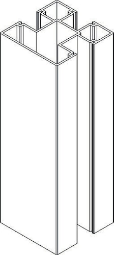 Handmuster OSMO Pfosten Alu TYP D 70 x 70 mm