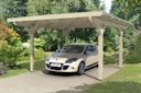 Vorschaubild Skan Holz Odenwald - Design Einzel Carport aus Leimholz Breite 428 cm