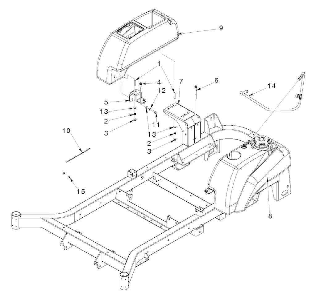 Explosionszeichnung Ersatzteile