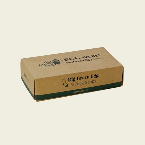 Big Green Egg Socken - Dreierpackung