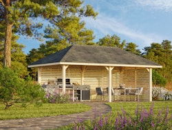 Palmako Pavillon Bianca 16,6 m² Set 109