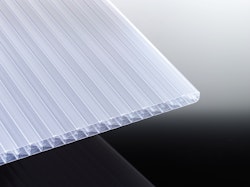 T&J TEJEPOLY FACHWERK Sonderanfertigung Stegfünffachplatte Weiss-Opal