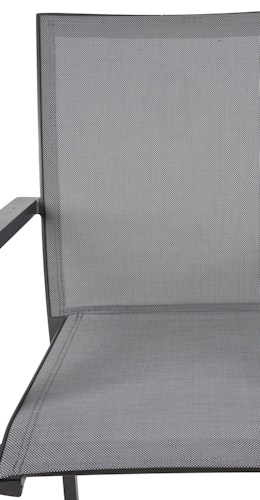 Garden Pleasure Gartenmöbel Set DAVINA / RANA 04, Tisch 180 x 90 +  6 Stapelsessel, Aluminium / Teak / Kunststoffgewebe