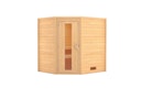 Vorschaubild Karibu Woodfeeling Sauna Mia - 38 mm Massivholz Aktionssauna inkl. gratis Sauna-Zubehörset im Wert von 234,94 €