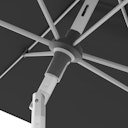 Vorschaubild doppler Mittelmastschirm EXPERT 220 x 140 Auto-Tilt, Aluminium Silber / 100 % Polyester 180 g/m²