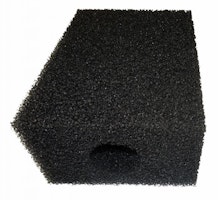 Heissner Filterschwamm schwarz, fein (ET10-F3457)