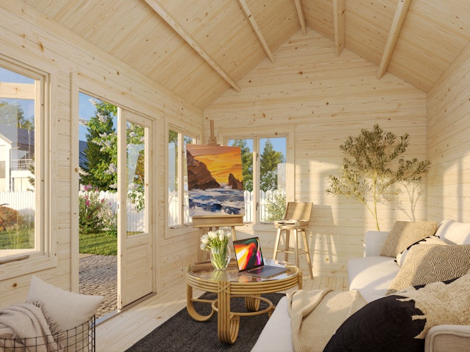 Palmako Gartenhaus Claudia 11,5 m² - 34 mm