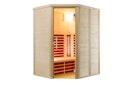 Vorschaubild Infraworld Infrarotkabine TrioSol Natura 148 Ecke inkl. 5-teiligem gratis Zubehörset