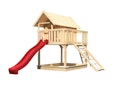 Vorschaubild Akubi Stelzenhaus Fidel mit Satteldach inkl. Wellenrutsche und Netzrampe