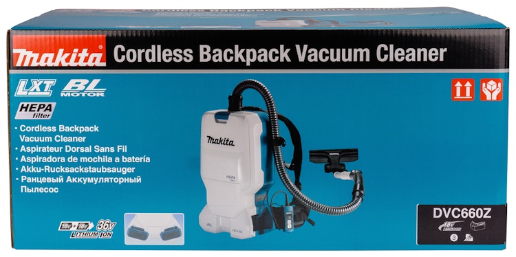 Makita Akku-Rucksackstaubsauger DVC660Z