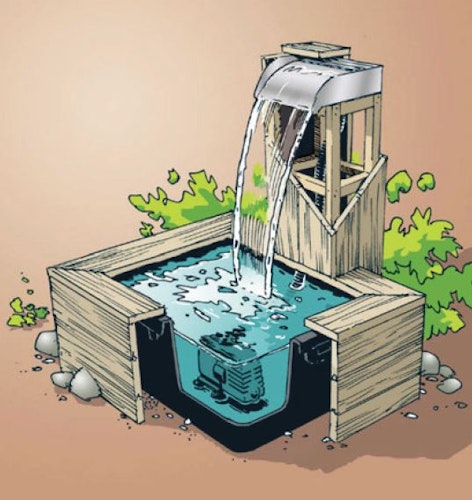 Ubbink Design Wasserfall Nevada LED Set 60