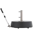 Vorschaubild doppler Rollsockel EXPERT EASY MOVE SWITCH 50 kg, Beton / Kunststoff Anthrazit