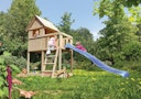 Vorschaubild Akubi Kinderspielturm Frieda mit Rutsche (Set A)