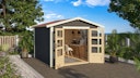 Vorschaubild Karibu Woodfeeling Gartenhaus Talkau 3/4/6/8 - 28 mm