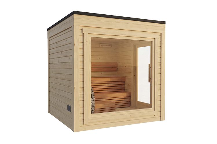Wolff Finnhaus Saunahaus Clara 2323 - 70 mm