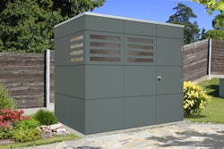 Skan Holz CrossCube Gartenhaus Brisbane 2