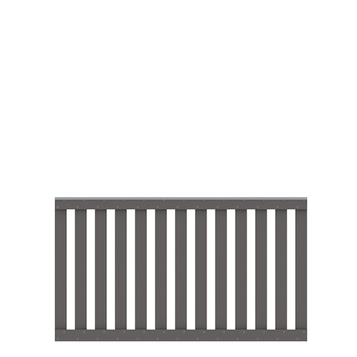 TraumGarten Vorgartenzaun Raja WPC 149x85 cm