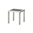 Vorschaubild Diamond Garden Beistelltisch MADEIRA 45x45 cm, Edelstahl gebürstet / Glas / DiGaLan