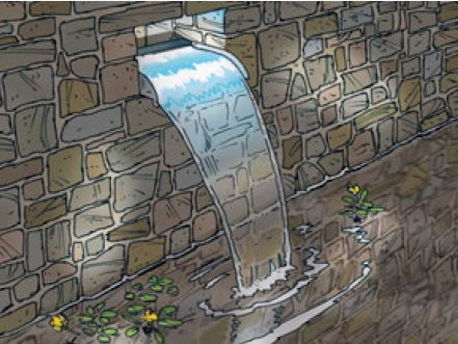 Ubbink Design Wasserfall Element Nevada LED 90