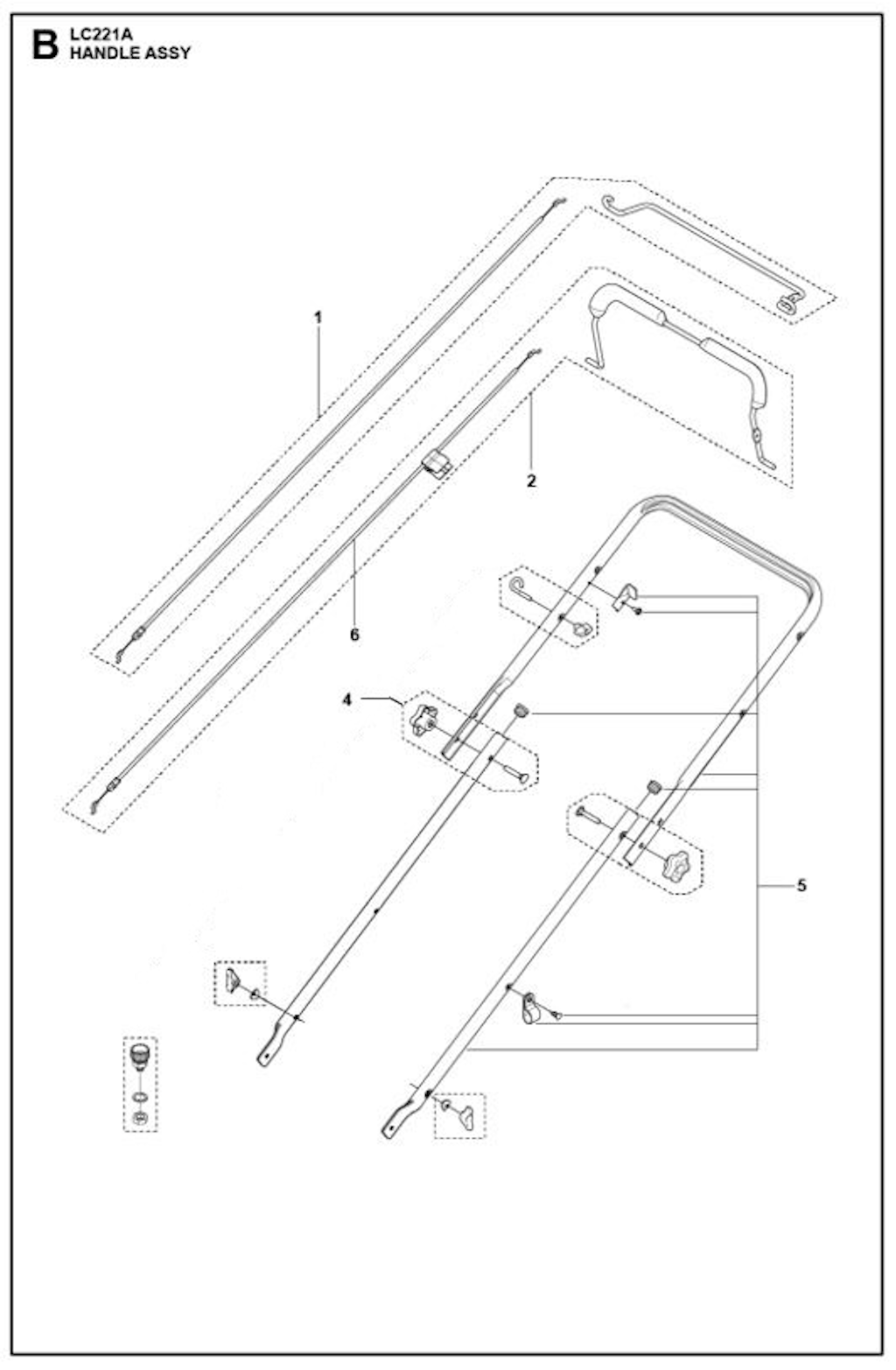 Explosionszeichnung Ersatzteile