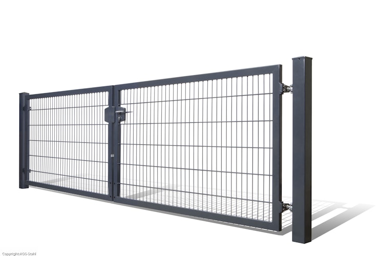 dz Flügeltor VARIO trend Doppeltor / E-Antrieb 