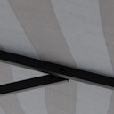 Vorschaubild doppler Pendelschirm myZONE 210 x 210, Aluminium Anthrazit / 100 % Polyester 180 g/m²