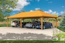 Vorschaubild Skan Holz Carport Taunus 1176 x 634 cm