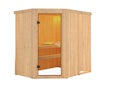 Vorschaubild Karibu Sauna Saja - 68 mm Systemsauna - 230 Volt Plug & Play inkl. gratis Sauna-Zubehörset im Wert von 234,94 €