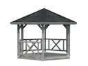 Vorschaubild Palmako Pavillon Betty 9,9 m²