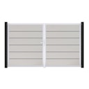 Vorschaubild GroJa BasicLine Premium Doppeltor Rahmen Aluminium EV1 3000 x 1800 mm