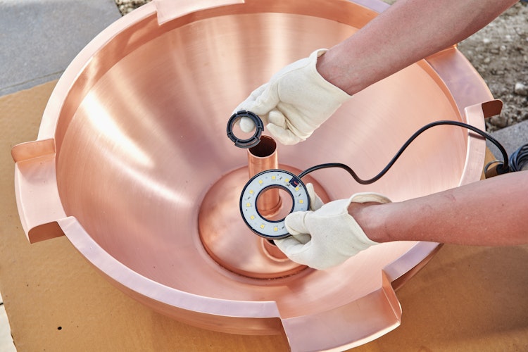 Oase Kupferschale Rund 60