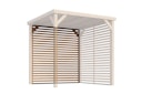Vorschaubild Karibu Lamellenwand für Pavillon Cubeco