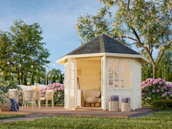 Palmako Pavillon Veronica 2 6,7 m² - 28 mm