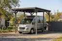 Vorschaubild Skan Holz Emsland - Flachdach Caravan-Carport aus Leimholz Breite 402 cm