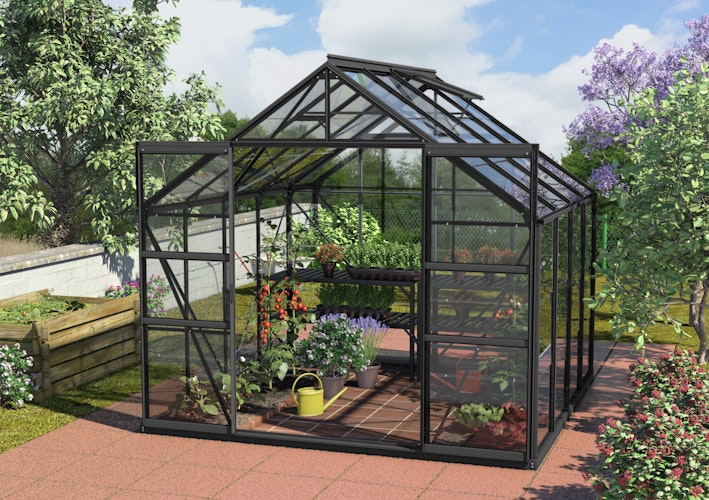 Vitavia Gewächshaus Mars 6700 inkl. 2 Dachfenstern - 6,7 m²