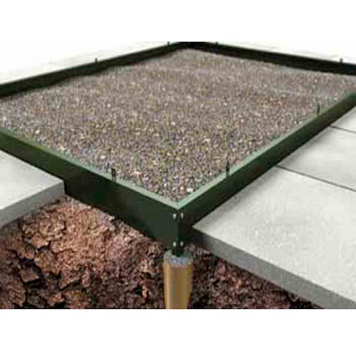 Juliana Stahlfundament für Gewächshaus Veranda - 4,4 m² / 6,6 m² / 12,9 m²