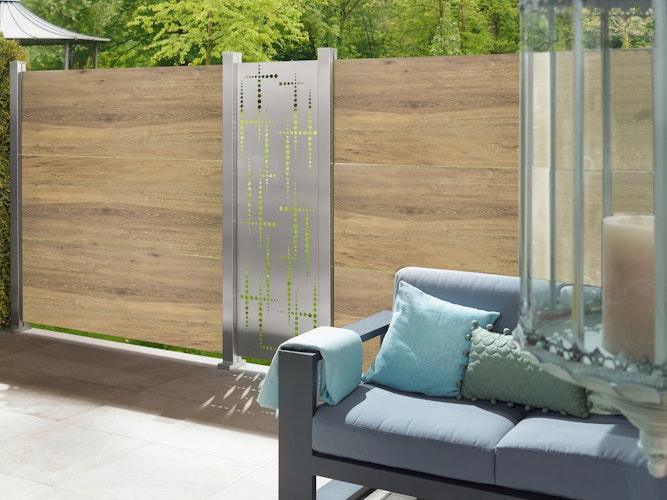 TraumGarten SYSTEM Designgitter PULS Edelstahl