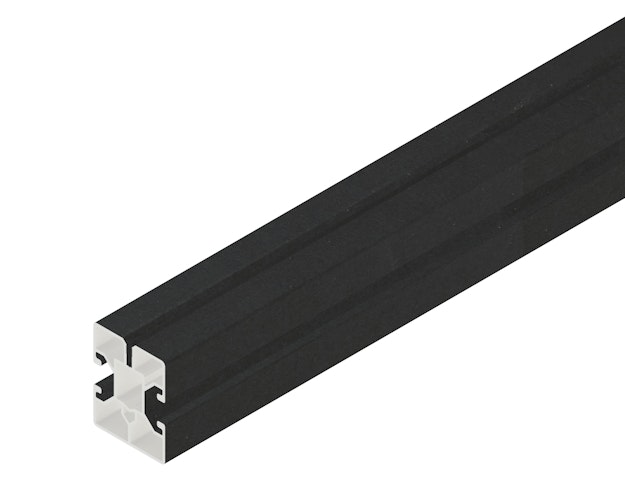 OSMO System-Unterkonstruktion Aluminium 40 x 50 x 4000 mm schwarz