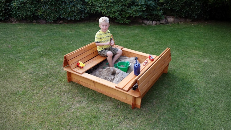 Weka Sandkasten 196 B 100 x 100 cm