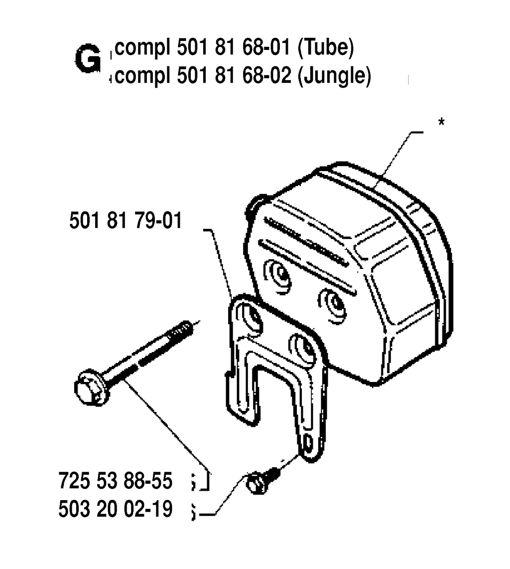 Explosionszeichnung Ersatzteile