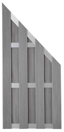 GroJa Fertigzaun Schräg